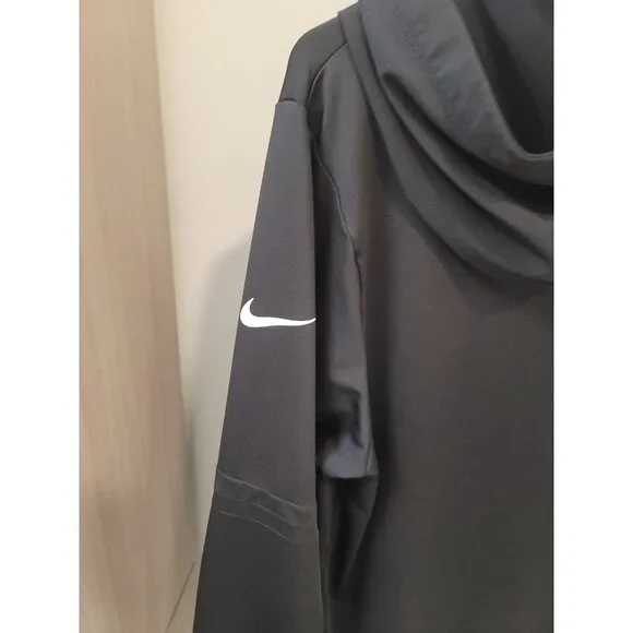 NIKE ATLANTA FALCONS TEAM PLAYER ISSUED HOODIE BLACK Men’s L TJ Yates - Picture 8 of 9